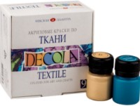 Vopsele de artă Nevskaya Palitra Decola Textile 9 Colors