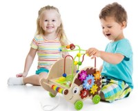 Бизиборд Viga Pull Along Activity Hedgehog (50012) фото №2 — интернет-магазин Desire.md