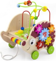 Бизиборд Viga Pull Along Activity Hedgehog (50012) фото №3 — интернет-магазин Desire.md