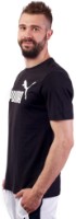 Мужская футболка Puma ESS Logo Tee Cotton Black 3XL