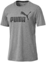 Мужская футболка Puma ESS Logo Tee Medium Gray Heather L