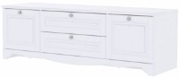 Тумба под ТВ SV-Мебель Версаль 1600 TV Белый/Белый Текстурный