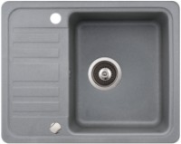 Chiuvetă de bucătărie Aquasanita Helika Notus SQ102 Alumetallic