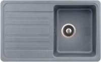 Кухонная мойка Aquasanita Helika Notus SQ101 Alumetallic