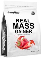 Masa musculara IronFlex Real Mass Gainer Strawberry 1000g