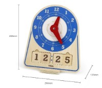 Ceas pentru copii Viga Learning Clock (44547)