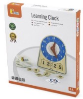 Детские часы Viga Learning Clock (44547)