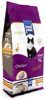 Сухой корм для кошек Paw Paw Adult Chicken + Vitamins 15kg 