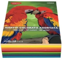Цветная бумага Daco 10pcs HR802