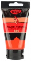 Vopsele de artă Daco Acrylic Vermillion Red 75ml (CU375RV)