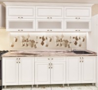 Bucătărie Bafimob Modern MDF 1.8m glass Dub Polyarnyi