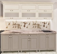 Bucătărie Bafimob Modern MDF 2.0m glass Dub Konkordiya/Alebastr