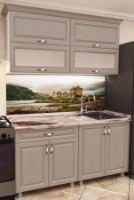 Bucătărie Bafimob Modern MDF Mini 1.6m Dub Konkordiya
