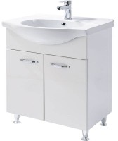 Шкаф с умывальником Martat Olympia 80 White (12379)