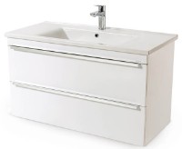 Шкаф с умывальником Martat Vesta 100 White (11881)