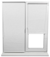 Рулонные шторы Dekora Madagascar 051 White 0.40x1.70m