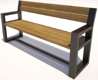 Садовая скамейка Eximol M-06-1610