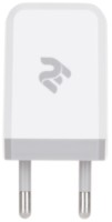 Зарядное устройство 2E Wall Charger USB White (2E-WC1USB2.1A-W)