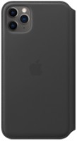 Husa de protecție Apple iPhone 11 Pro Max Leather Folio Black