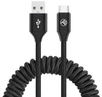 Cablu USB Tellur Type-C 3A 1.8m Black (TLL155395)