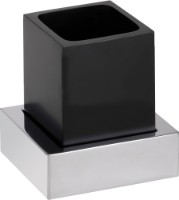 Pahar pentru periuțe de dinți Bemeta Gamma Black (145411012)