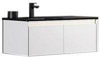 Шкаф с умывальником Orka Lisbon 90 White (16054)