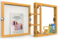 Trapa de revizie Ruse Renard Steel 600x600 imaginea #2 — magazin online Desire.md