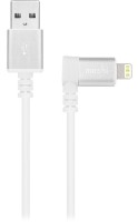 USB Кабель Moshi Lightning to USB Cable With 90-degrees Conector White 1 m