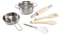 Seturi de veselă pentru păpuși Hape Chef's Cooking Set (E3137A)