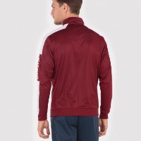 Мужская толстовка Joma 100687.652 Burgundy XL фото №2 — интернет-магазин Desire.md