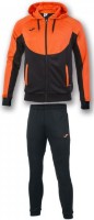 Costum sportiv pentru copii Joma 101019.120 Black/Orange 4XS