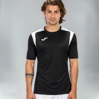 Мужская футболка Joma 101264.102 Black/White XL фото №2 — интернет-магазин Desire.md