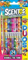 Набор цветных карандашей Scentos Double Fun (49115)