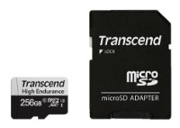 Карта памяти Transcend MicroSD 256Gb Class 10 UHS-I (U3) +SD adapter (TS256GUSD350V)
