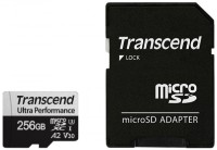 Сard de memorie Transcend MicroSDXC 256Gb Class 10 UHS-I + SD adapter (TS256GUSD340S)