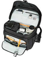 Geanta foto Lowepro Nova 200 AW II Black imaginea #2 — magazin online Desire.md