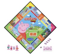 Joc educativ de masa Mattel Monopoly Junior Peppa Pig (F1656)