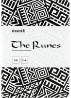 Caiet Axent The Runes A5/128p White (8452-21-A)