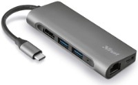 Разветвитель Trust Dalyx 7-in-1 USB-C Multiport Adapter (23775)