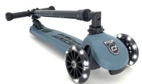 Самокат Scoot and Ride HighwayKick 3 Steel LED (96347) фото №3 — интернет-магазин Desire.md