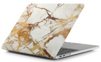 Husă pentru laptop Helmet Hardshell for Macbook Air 13 2017 Marble Gold