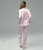 Pijama Ajoure M23479 Stripes Pink L