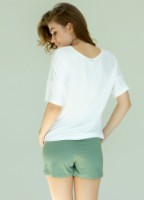 Пижама Ajoure V23410 Iris Ivory/Green XL