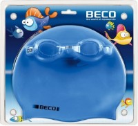 Шапочка для плавания + очки детские Beco (9904)