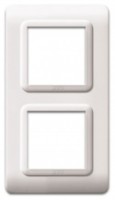 Рамка для розеток и выключателей AVE 2+2M White (5661)