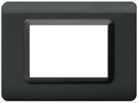 Рамка для розеток и выключателей AVE Black (5230)