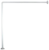 Карниз для ванны MSV White 90x90cm (40475)